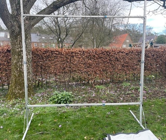 Mobiel projectiescherm, Ophalen, Zo goed als nieuw