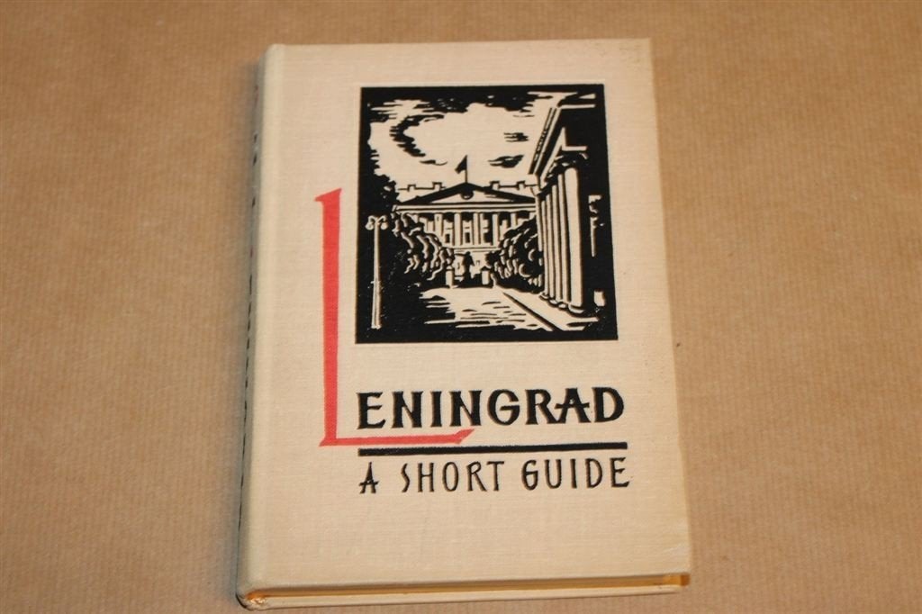 Gids voor Leningrad - Zeldzame uitgave 1955 !!, Boeken, Ophalen of Verzenden, Zo goed als nieuw, Europa