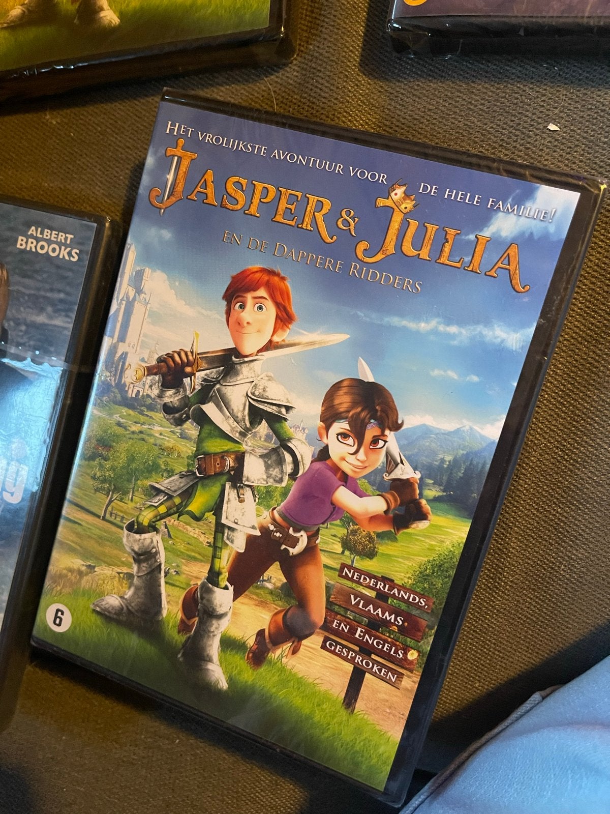 Jasper & Julia en de Dappere Ridders DVD (Nieuw in verpakkin, Avontuur, Ophalen of Verzenden, Vanaf 6 jaar, Nieuw in verpakking
