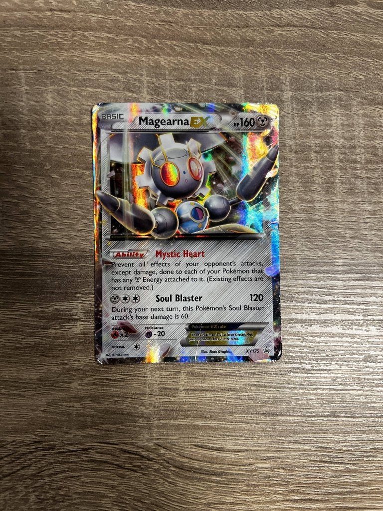 Magearna-EX XY175, Ophalen of Verzenden, Gebruikt, Losse kaart, Foil
