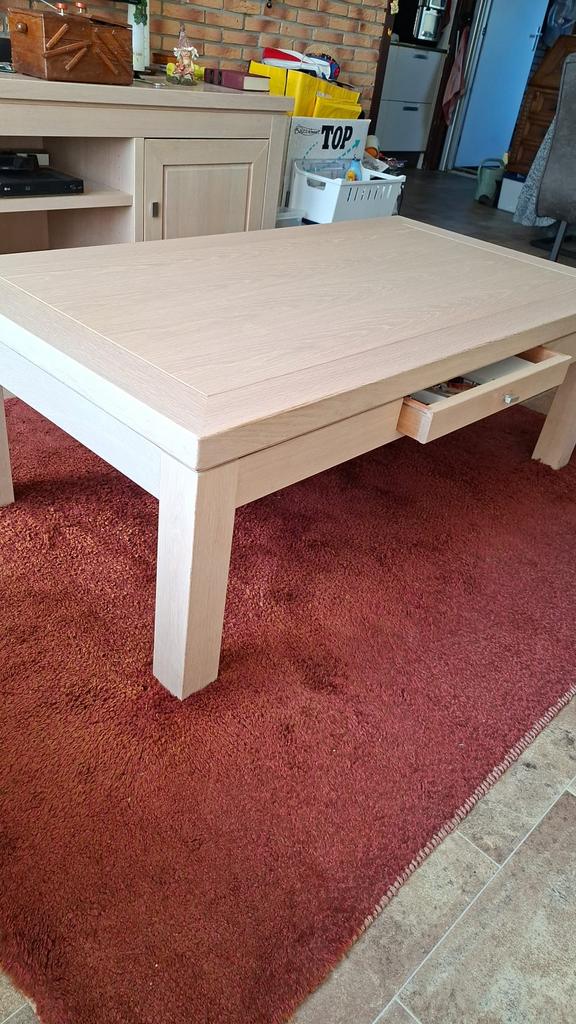 Salontafel in goede staat - 130x70x45 cm, Huis en Inrichting, Ophalen, Gebruikt, 100 tot 150 cm, 50 tot 100 cm