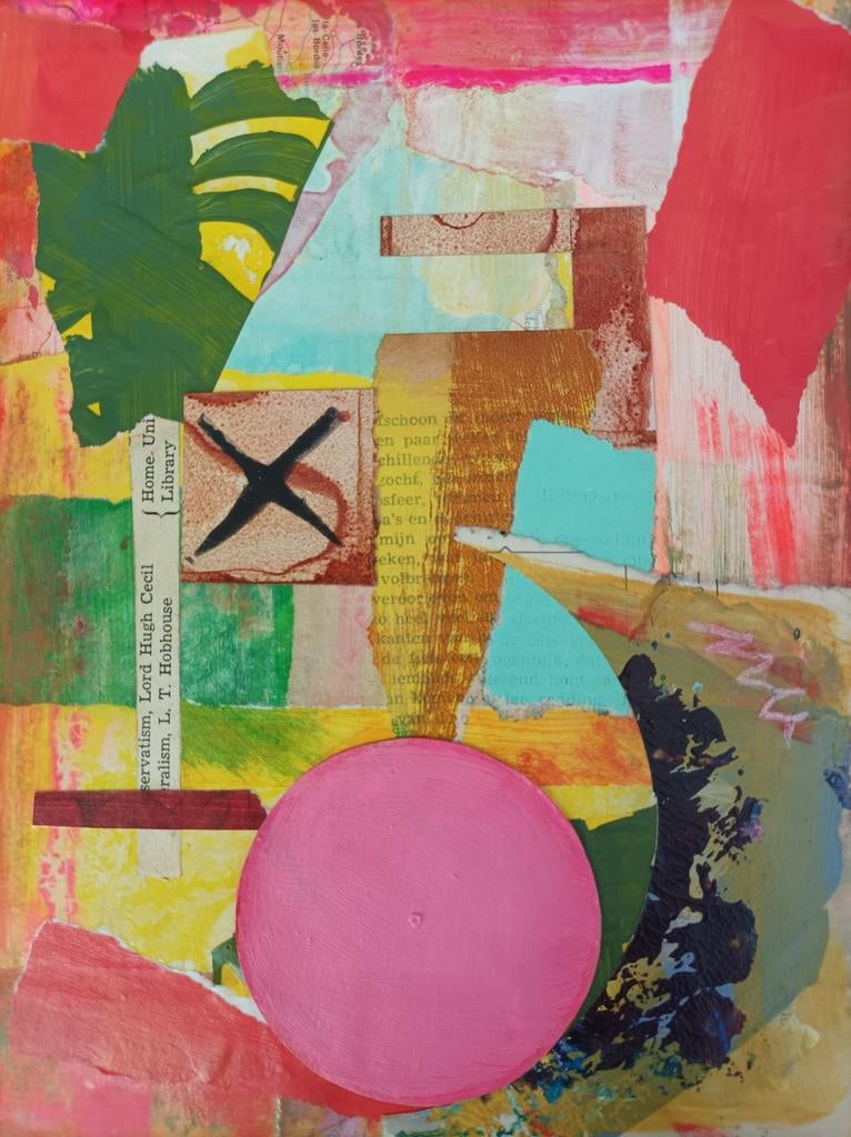 Abstract schilderij, Ophalen of Verzenden