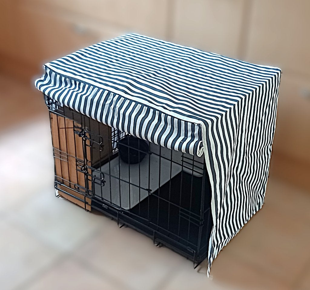 benchhoes - Posh Pet Bedding - navy - ca. 43,5 60 49,5 cm, Ophalen of Verzenden
