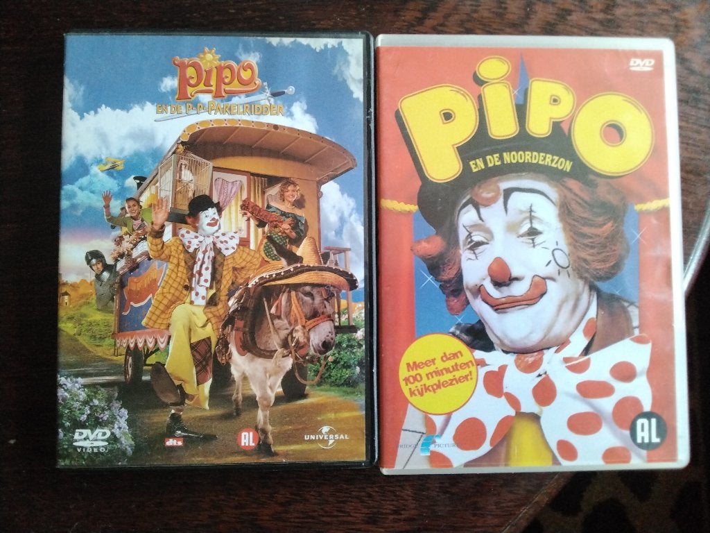 Pipo 2 dvds, origineel, Avontuur, Alle leeftijden, Ophalen of Verzenden, Zo goed als nieuw