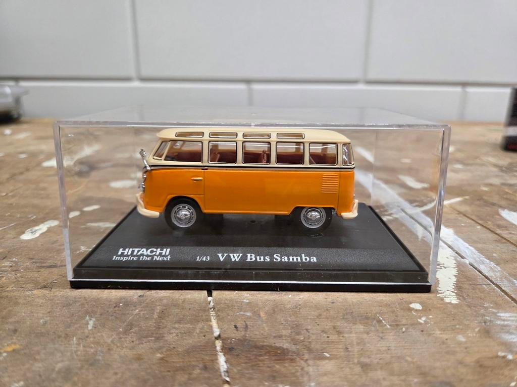 Schaal model volkswagen bus samba, Ophalen of Verzenden, Nieuw, Auto, Overige merken