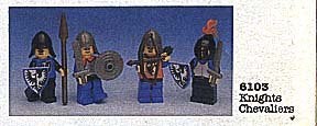 Lego Castle Black Falcons 6103-2 Knights, Lego, Compleet, Ophalen of Verzenden, Zo goed als nieuw