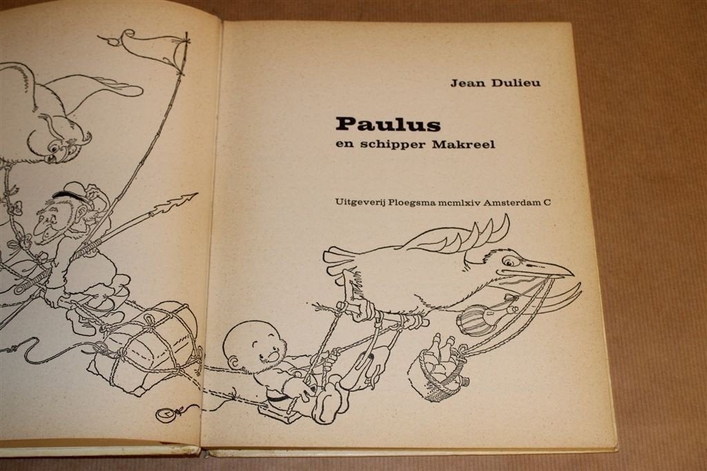 Jean Dulieu: Paulus en Schipper Makreel [1964] — Vintage, Ophalen of Verzenden, Gelezen