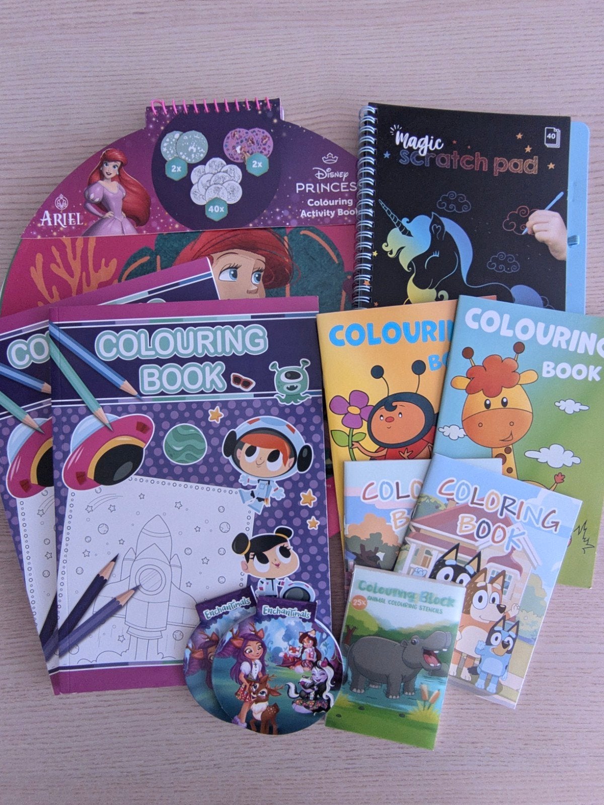 Grote set kleurboeken en knutselspullen voor kinderen, Ophalen of Verzenden, Nieuw, Taal en Lezen