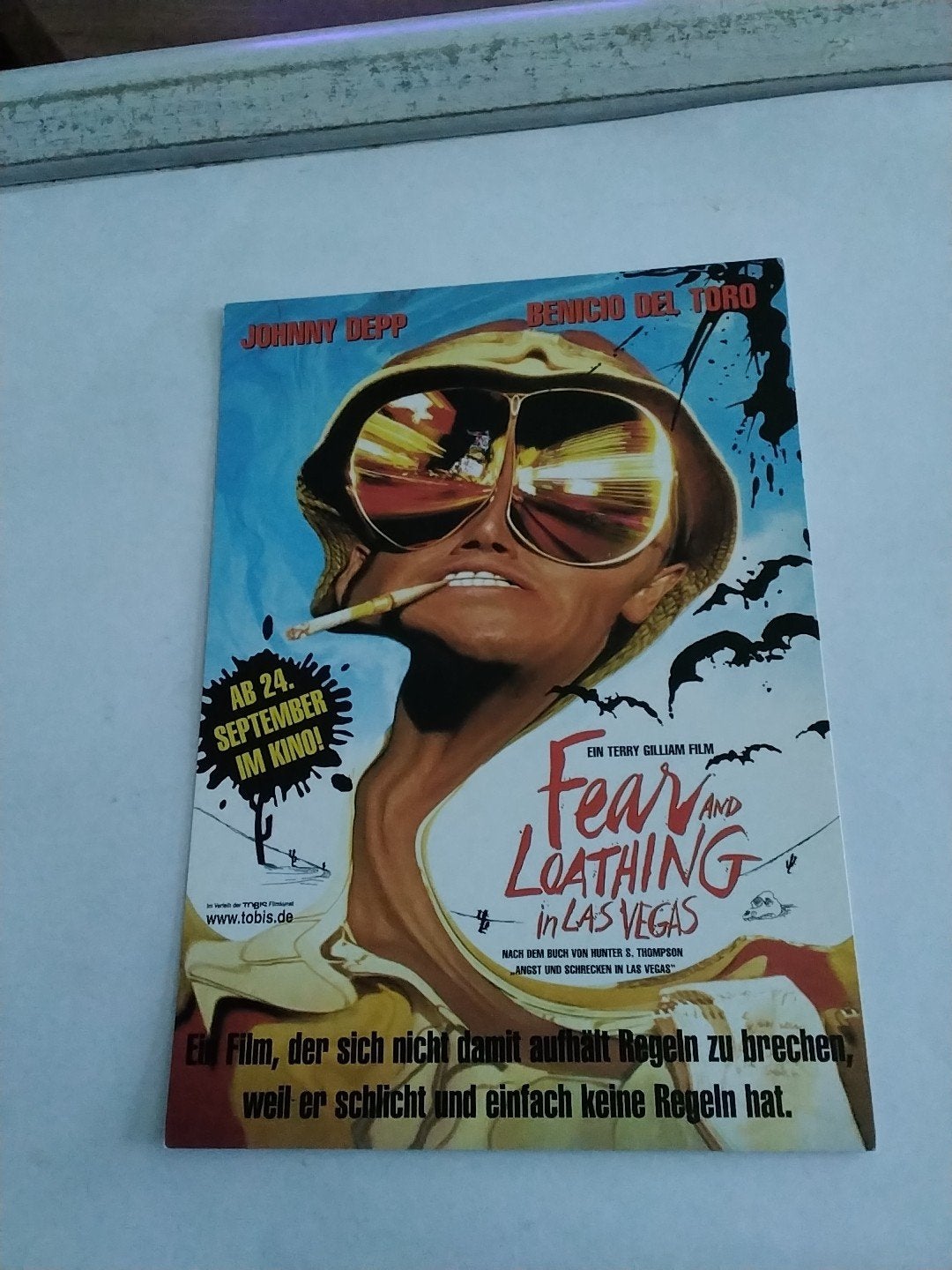 Fear and Loathing in Las Vegas - Johnnie Depp, Verzamelen, Ophalen of Verzenden, 1980 tot heden, Ongelopen