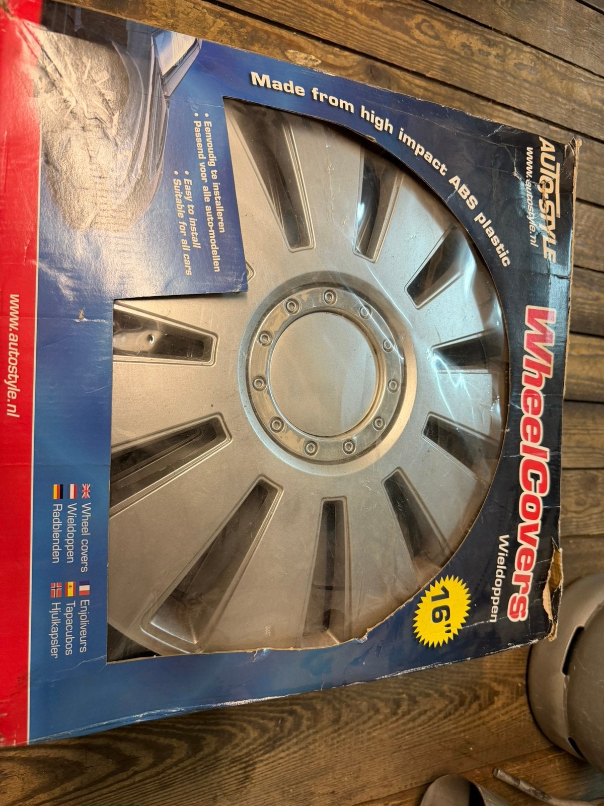 Wieldeksels 16 inch, Ophalen, Gebruikt