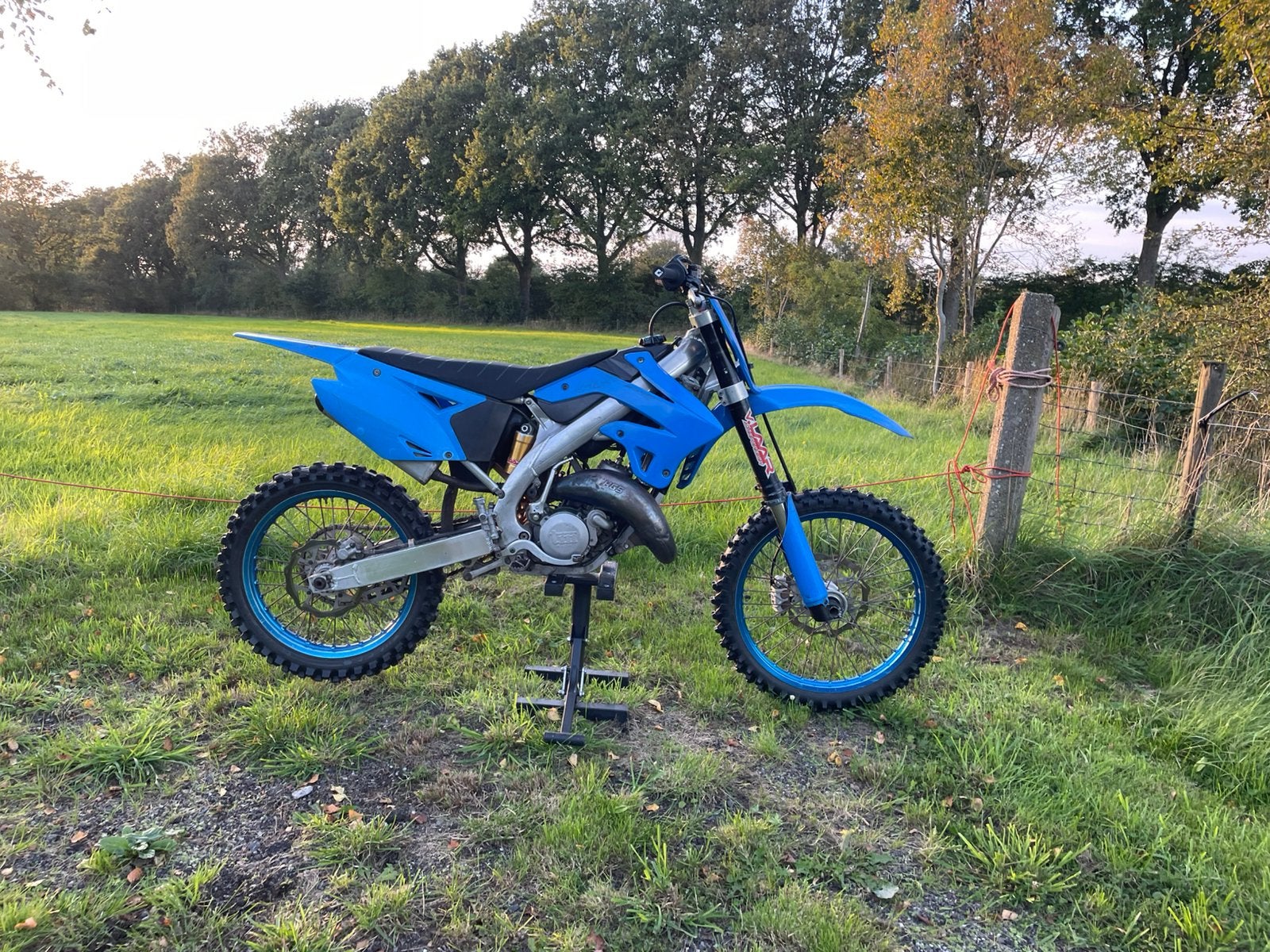 TM MX 125cc 2010, Ophalen