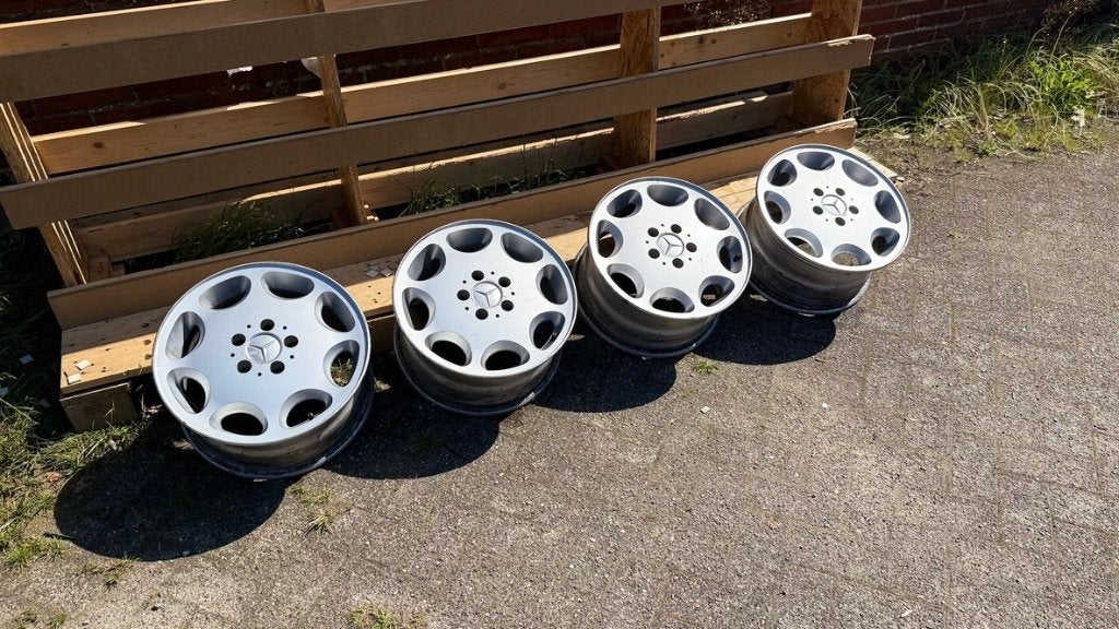 Mercedes 8-gaats velgen 4x 16 inch 129 401 08 02, Auto-onderdelen, Banden en Velgen, Ophalen, Gebruikt, Velg(en), 16 inch