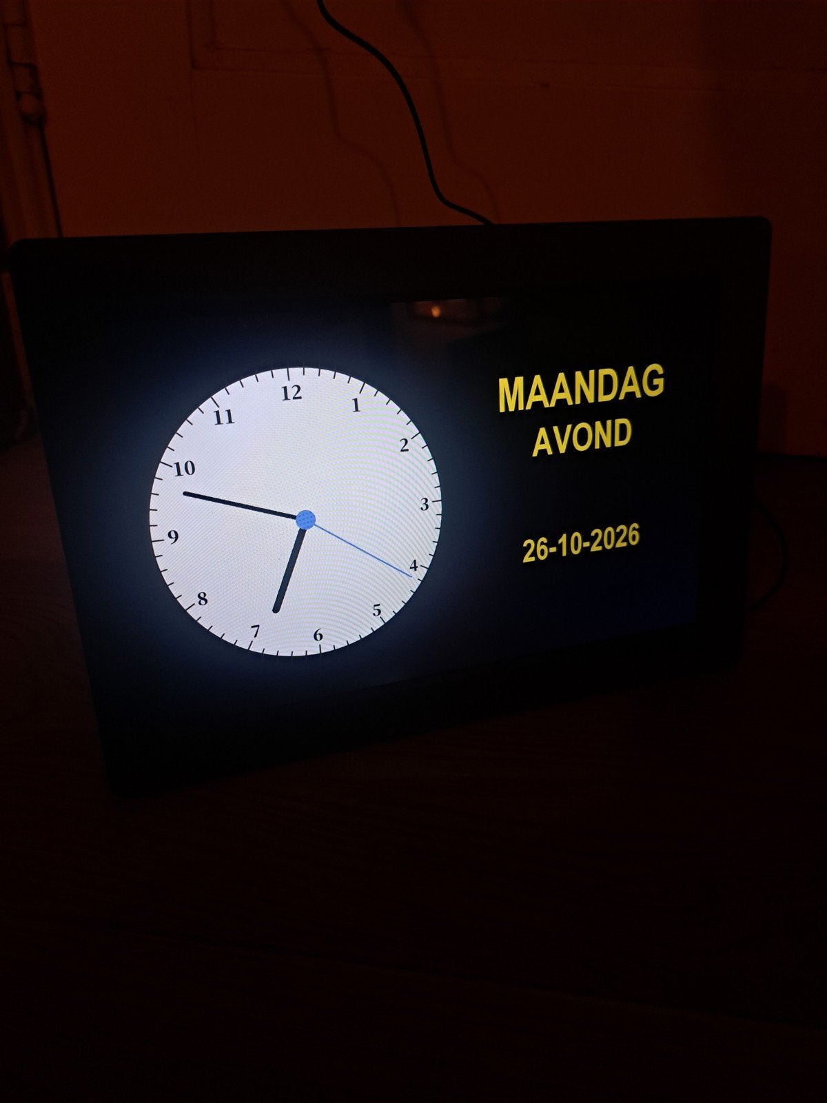 (Alzheimer) klok, Ophalen of Verzenden, Wandklok