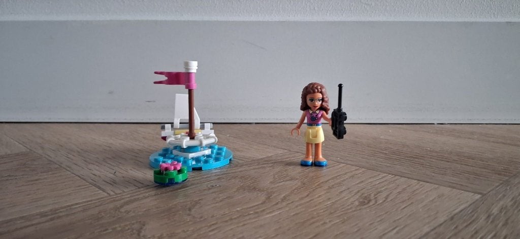 Lego Friends Olivia met op afstand bestuurbare boot 30403, Ophalen, Zo goed als nieuw