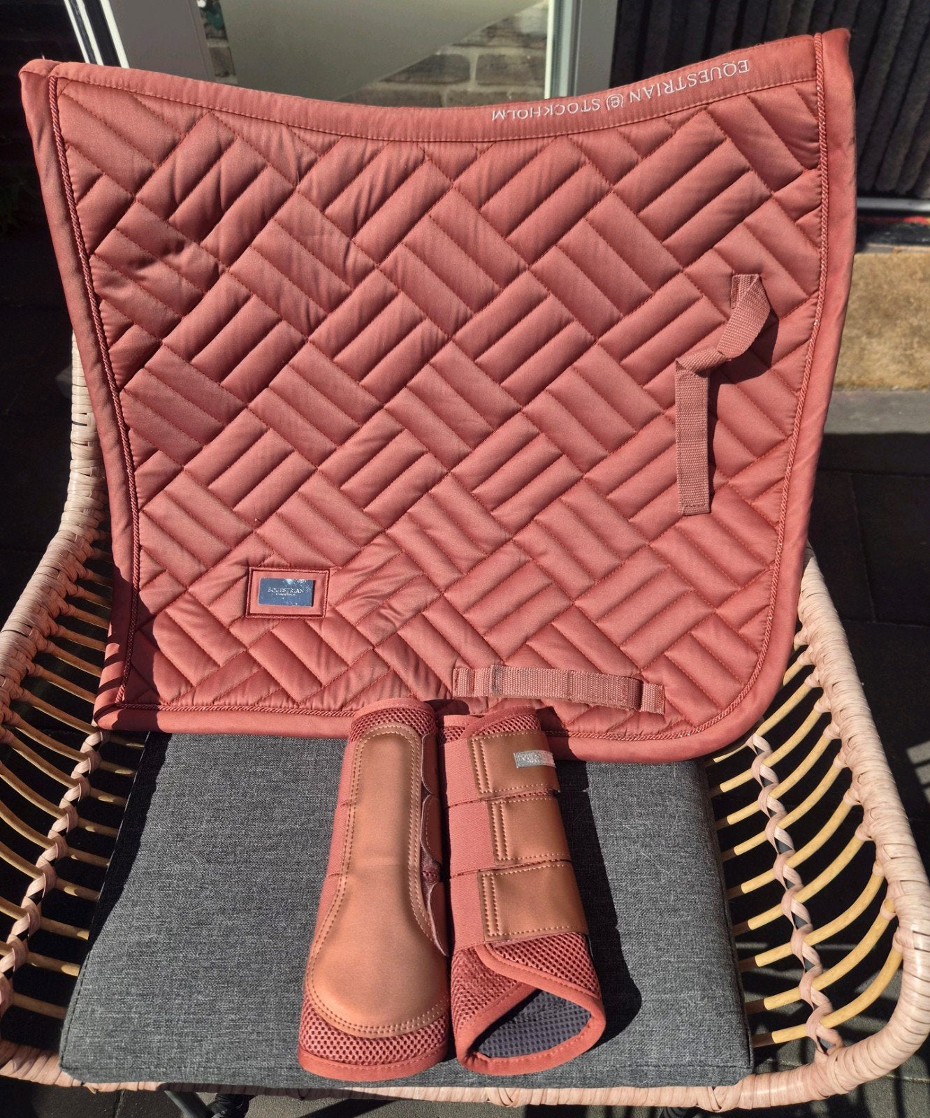 Equestrian Stockholm coral setje, Ophalen of Verzenden, Zo goed als nieuw