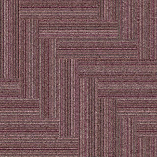 Fuchsia tapijttegels laatste 25m2 World Woven 865, Ophalen of Verzenden, Nieuw, 10 tot 25 m², Tapijttegels