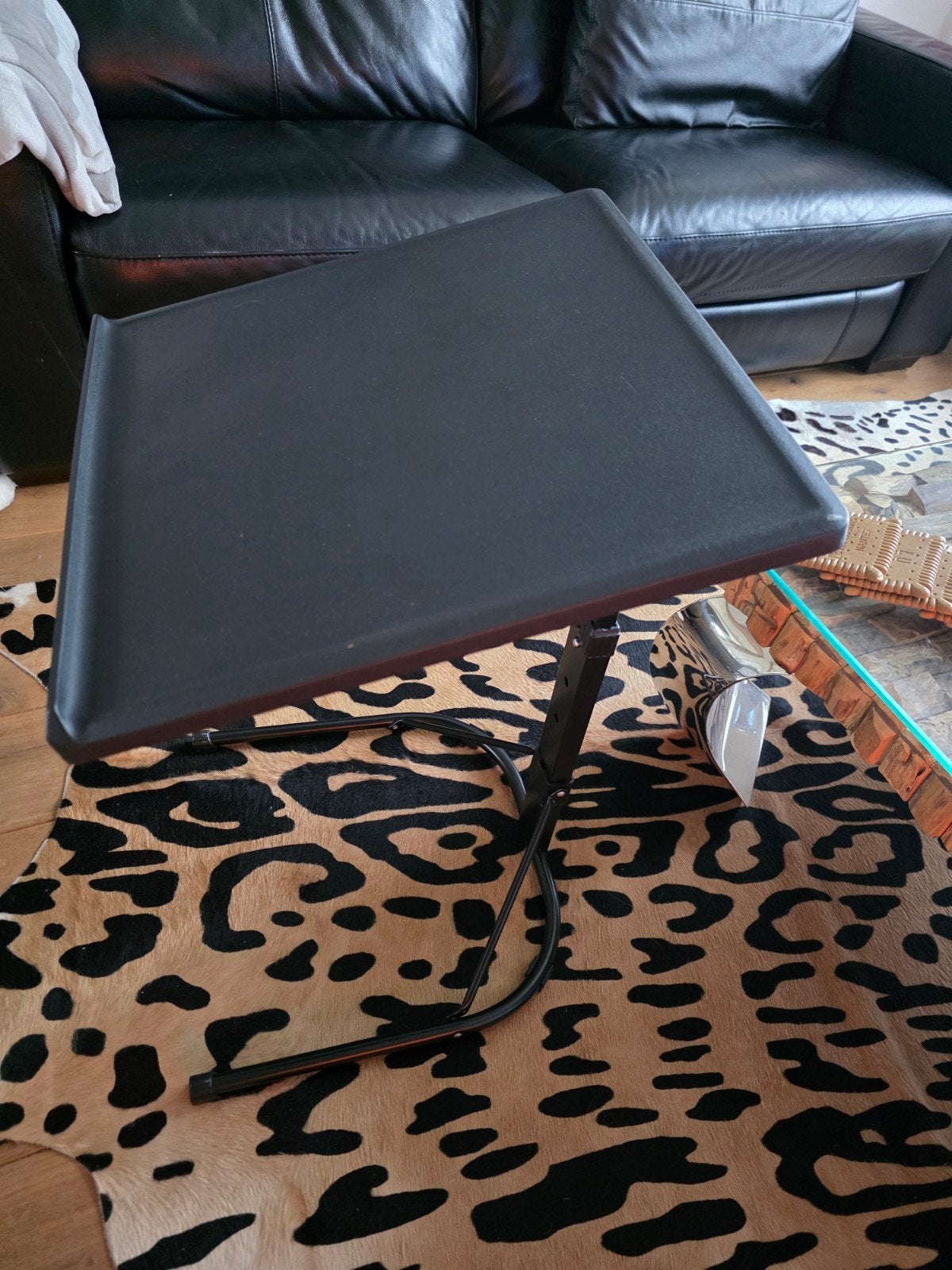 Verstelbare Laptoptafel - Ideaal voor Thuiswerken, Computers en Software, Laptoptafels, Ophalen, Gebruikt, In hoogte verstelbaar
