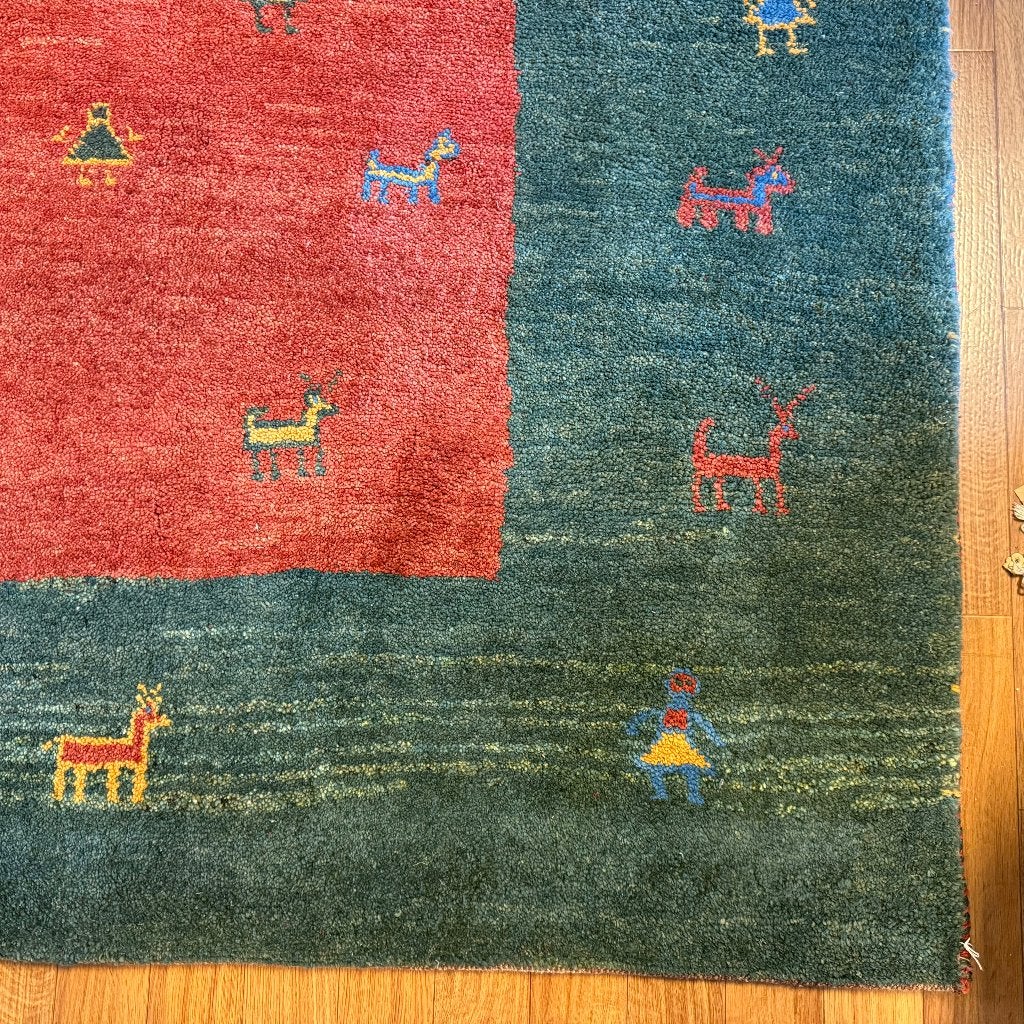 perzisch tapijt gabbeh tapijt - 290 x 229cm – vloerkleed, TTM Wonen, Meubels – (Perzische) Tapijten en Woonaccessoires, Ophalen of Verzenden