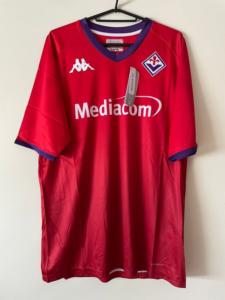 ACF Fiorentina Kappa Voetbalshirt Maat L Nieuw, Maat 52/54 (L), Kappa, Nieuw, Ophalen of Verzenden