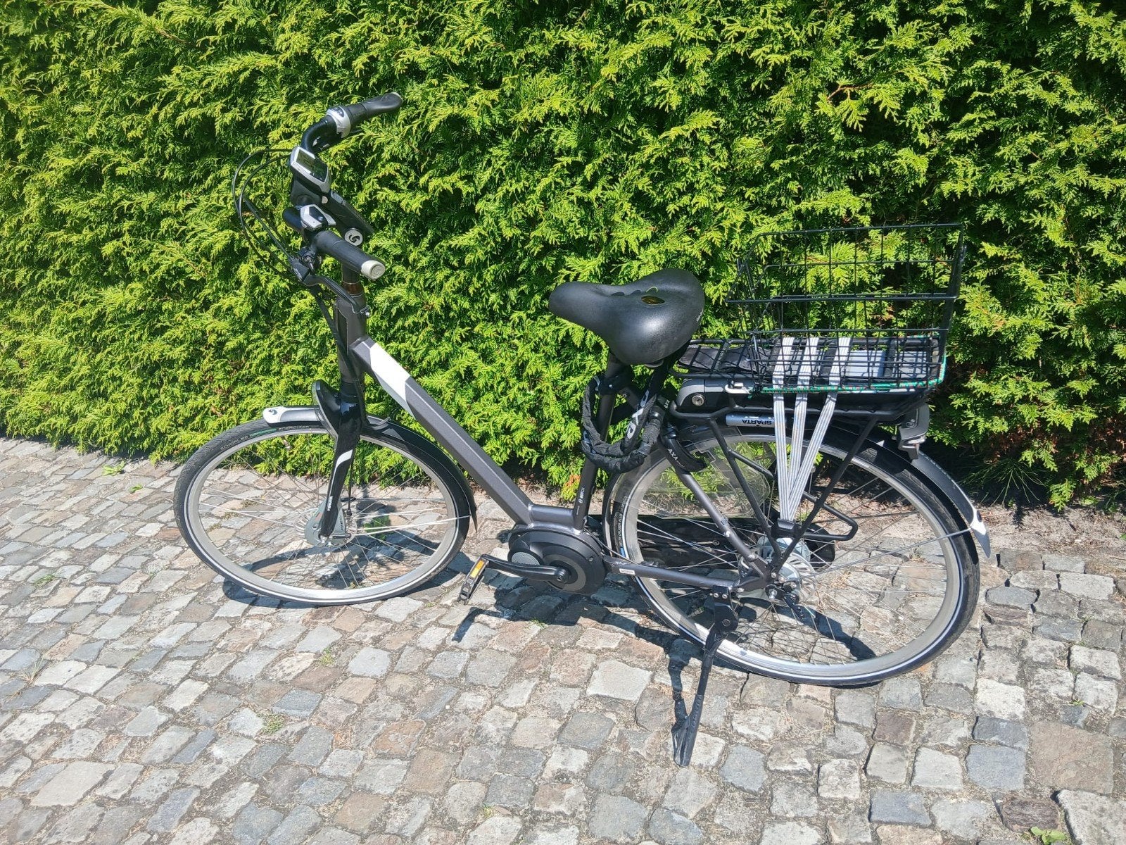 Elektrische fiets met Bosch motor en mandje, Ophalen, Sparta