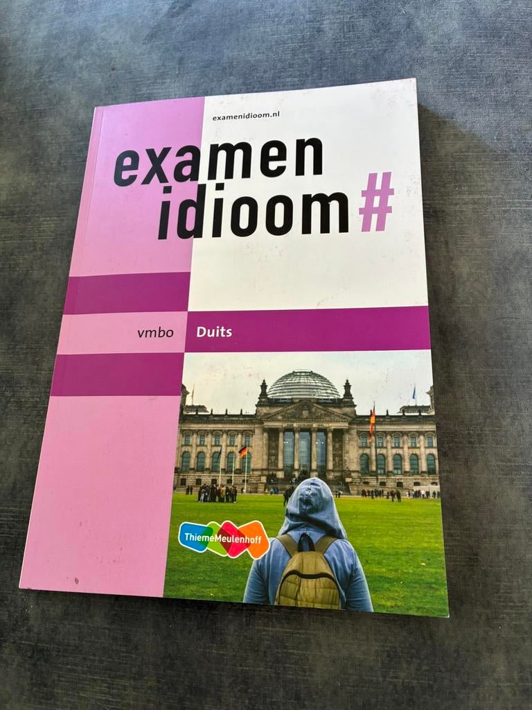 Examenidioom VMBO Duits, Ophalen of Verzenden, Alpha, Zo goed als nieuw, MBO