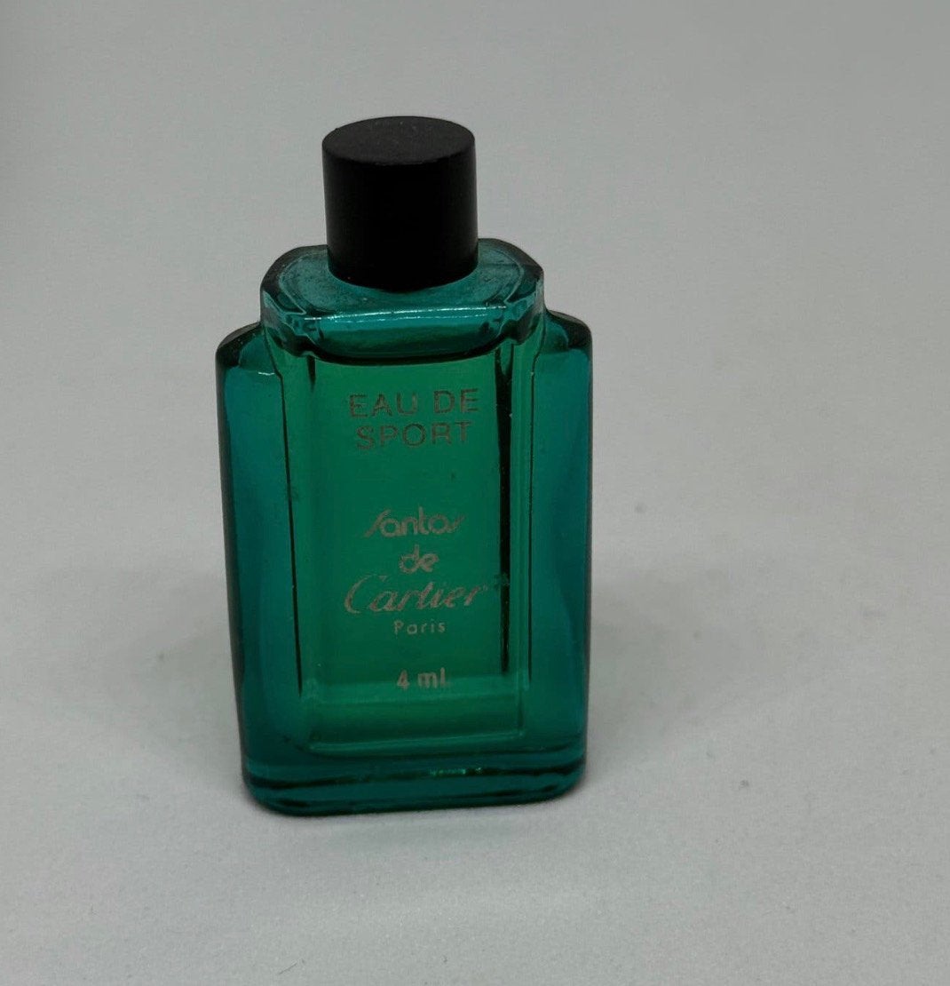 Parfumminiatuur Santos Cartier eau de sport 4 ml, Ophalen of Verzenden, Nieuw, Miniatuur, Gevuld