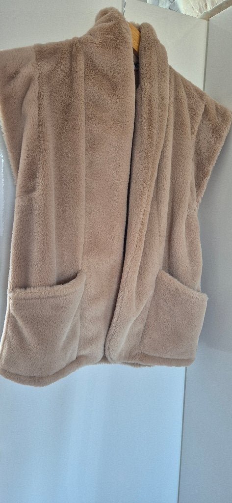 Bonte Gilet vest Cotton Club XS-S, Ophalen of Verzenden, Zo goed als nieuw, Maat 34 (XS) of kleiner, Bruin