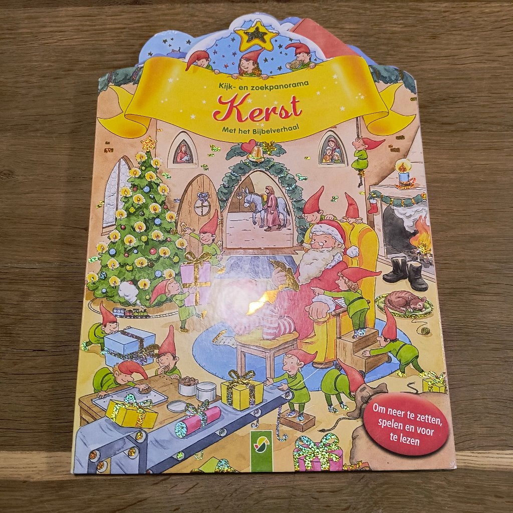 Kijk en zoek panorama kerst, Diversen, Ophalen of Verzenden, Zo goed als nieuw