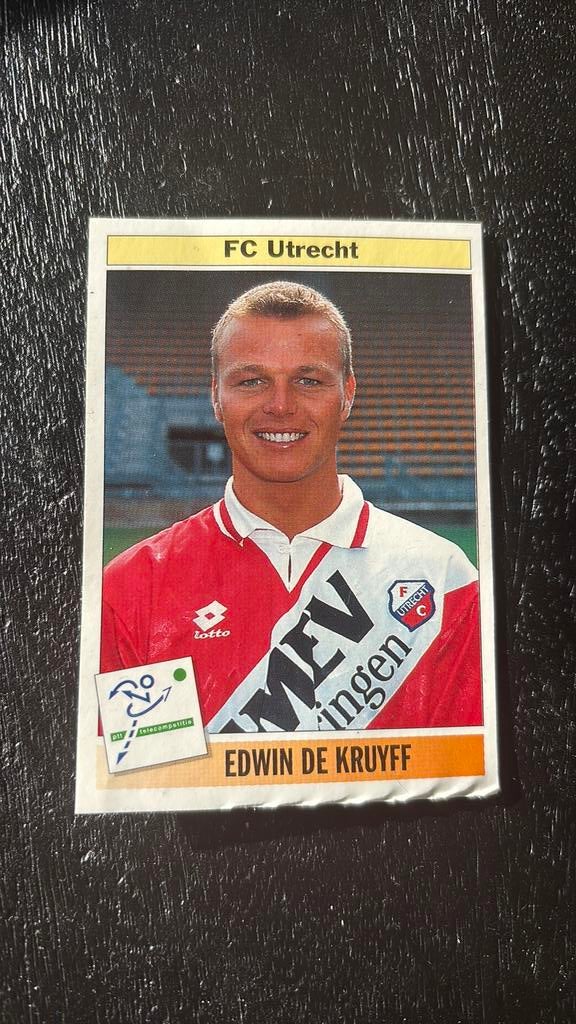 Voetbalplaatje Panini FC Utrecht 1995, Ophalen of Verzenden, Zo goed als nieuw, F.C. Utrecht, Poster, Plaatje of Sticker