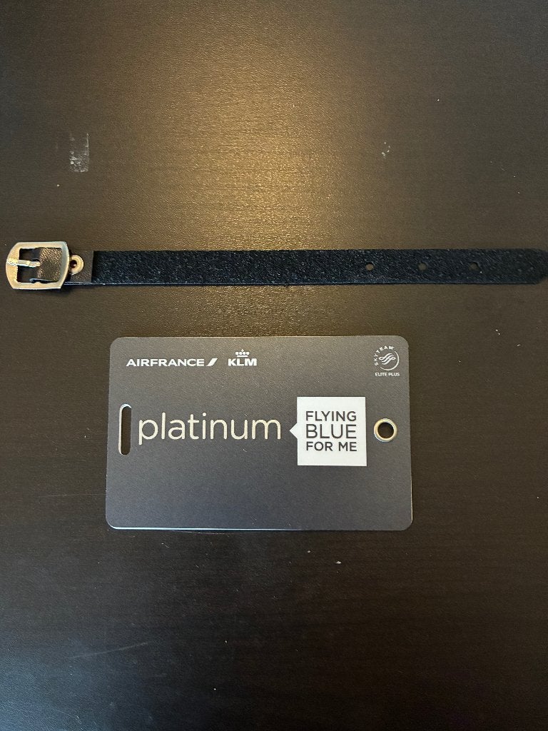 KLM / AirFrance Flying blue Platinum luggage tag, Verzenden, Nieuw, Overige typen