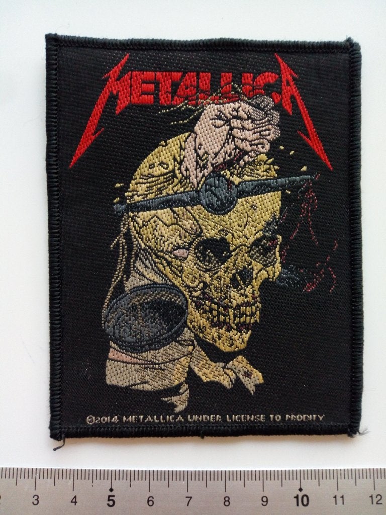 Metallica vrij mooie en nieuwe official 2014 patch 86, Verzenden, Nieuw, Kleding