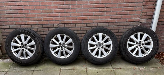 Michelin Autobanden Mazda met velg 225/65 R17 Mazda CX-5, Ophalen, Gebruikt