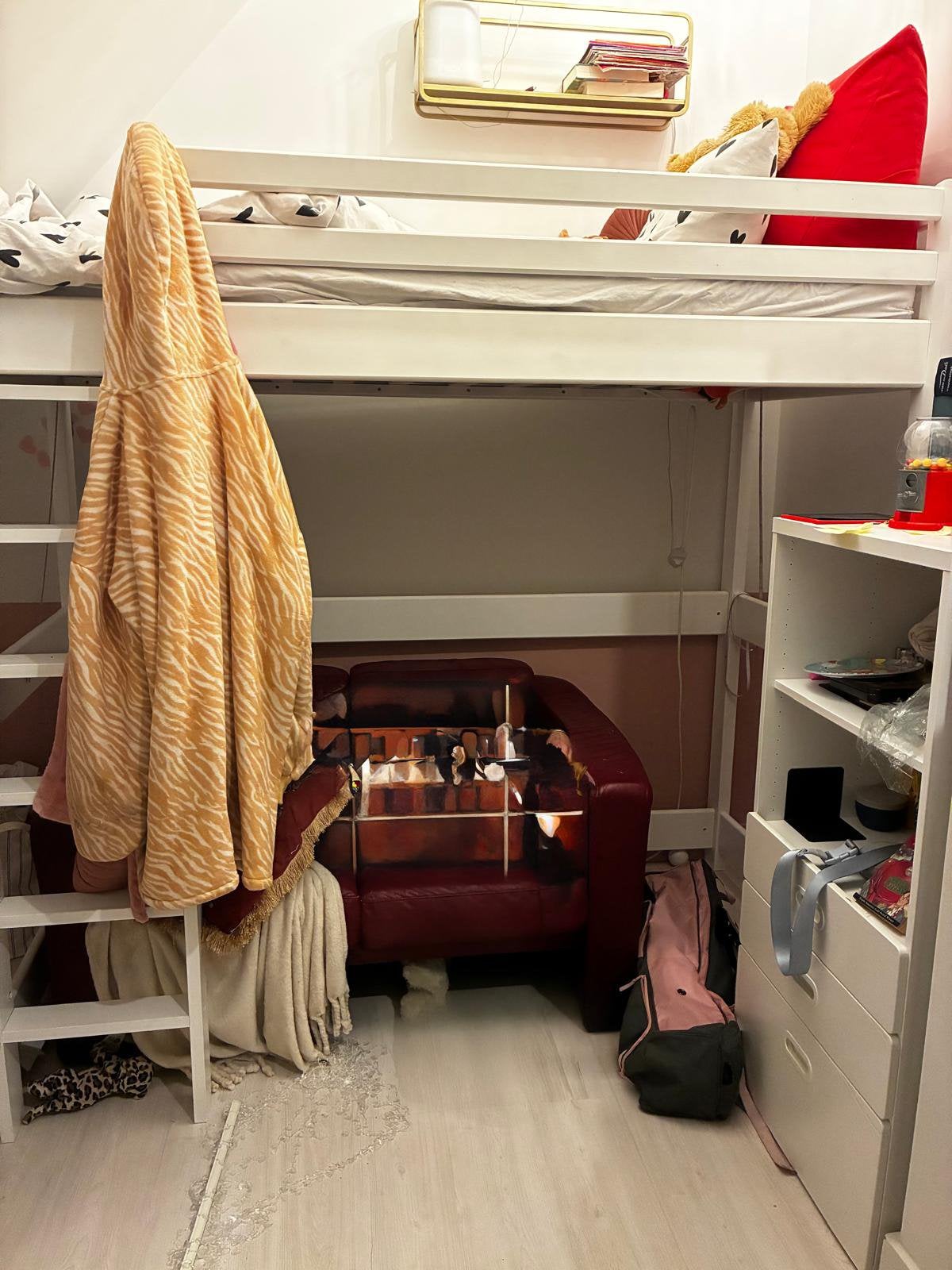 Hoogslaper, Huis en Inrichting, Ophalen, Eenpersoons, Zo goed als nieuw, 90 cm