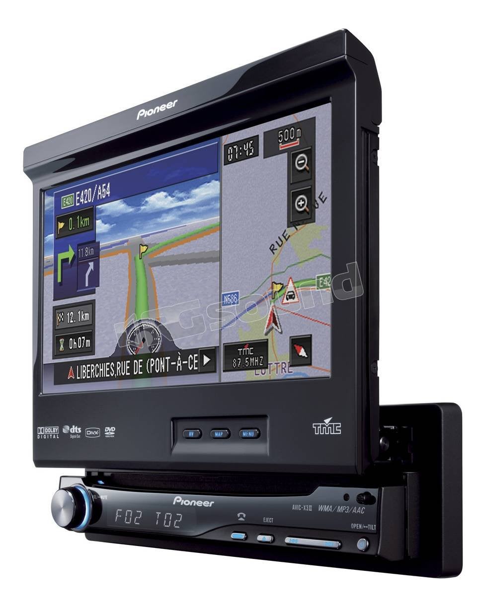 Autoradio klapscherm pioneer, Auto diversen, Ophalen, Gebruikt