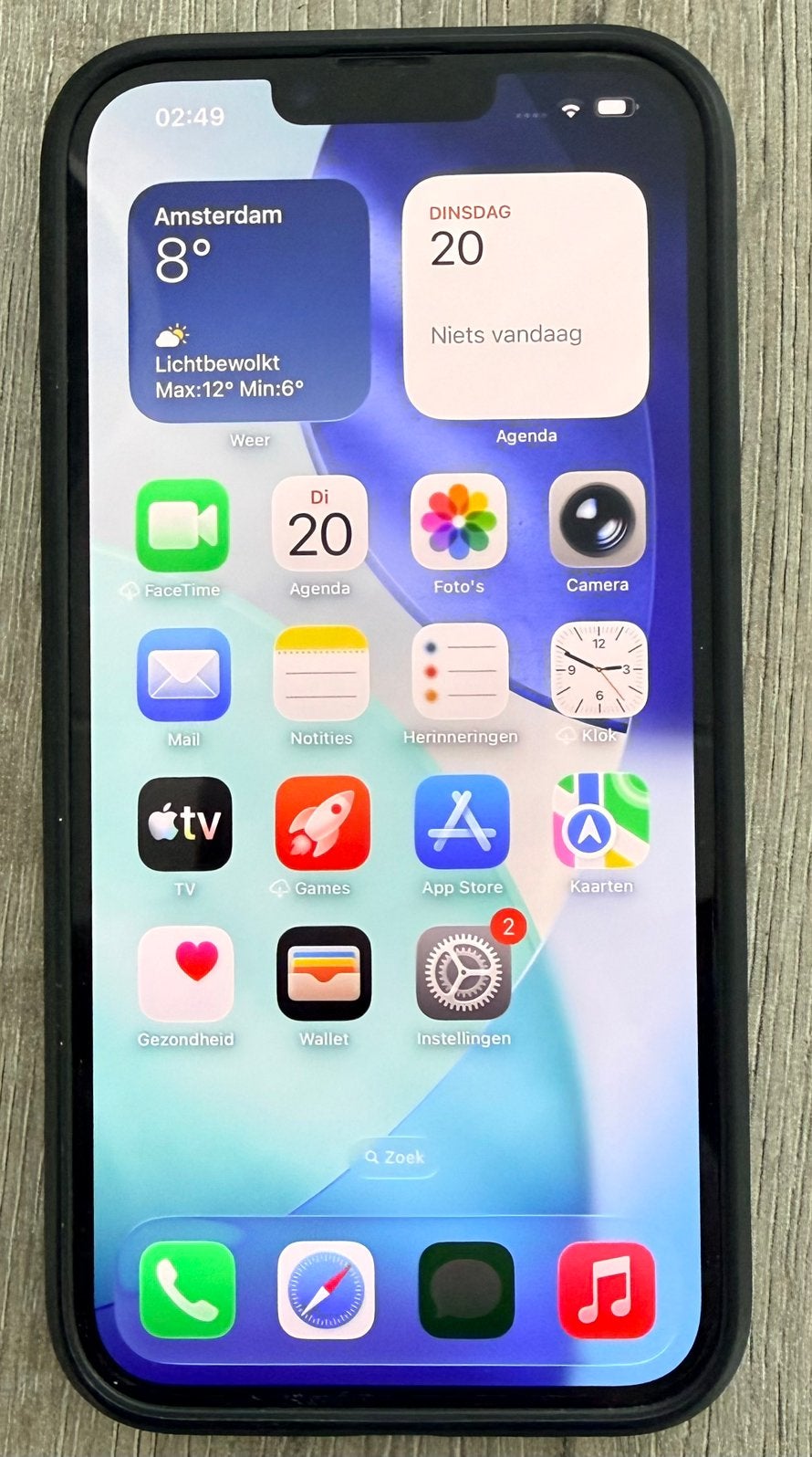 Iphone 14 Plus, Ophalen, 128 GB, IPhone 14 Plus, Zwart