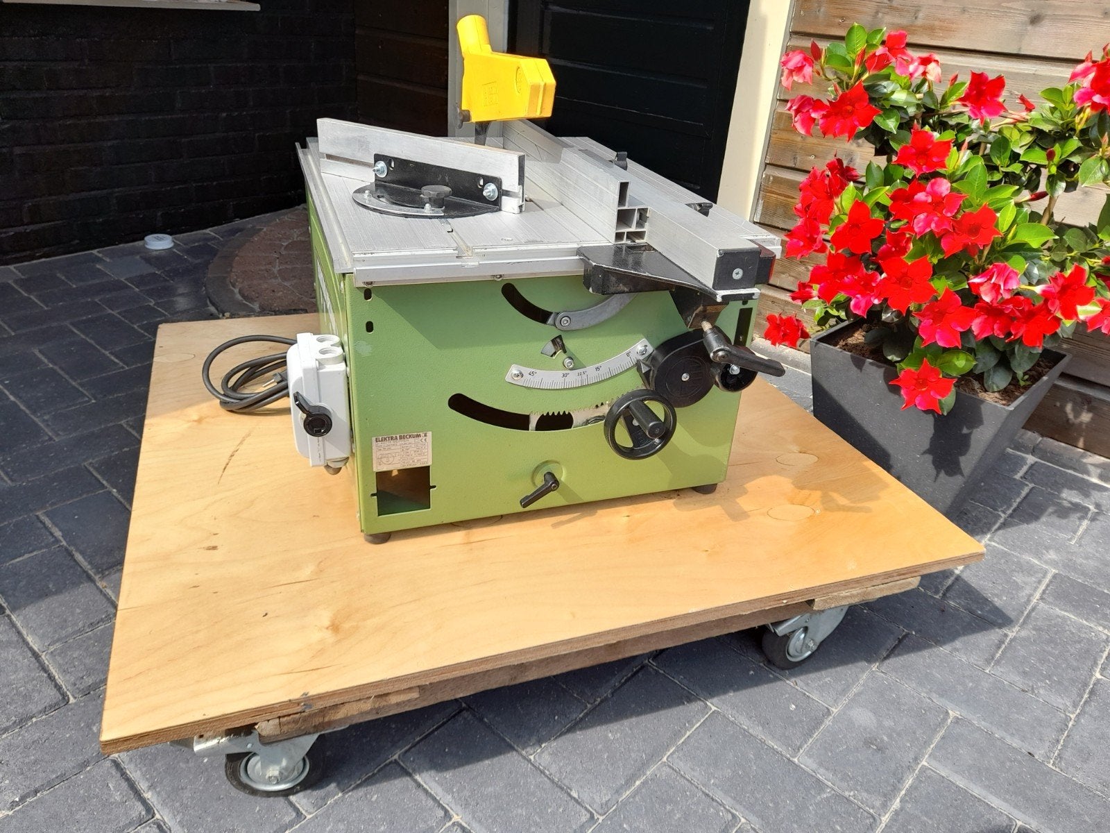 Elektrabeckum zaagmachine PK 200, Elektra Beckum / Metabo, Gebruikt, Cirkelzaag, 70 mm of meer