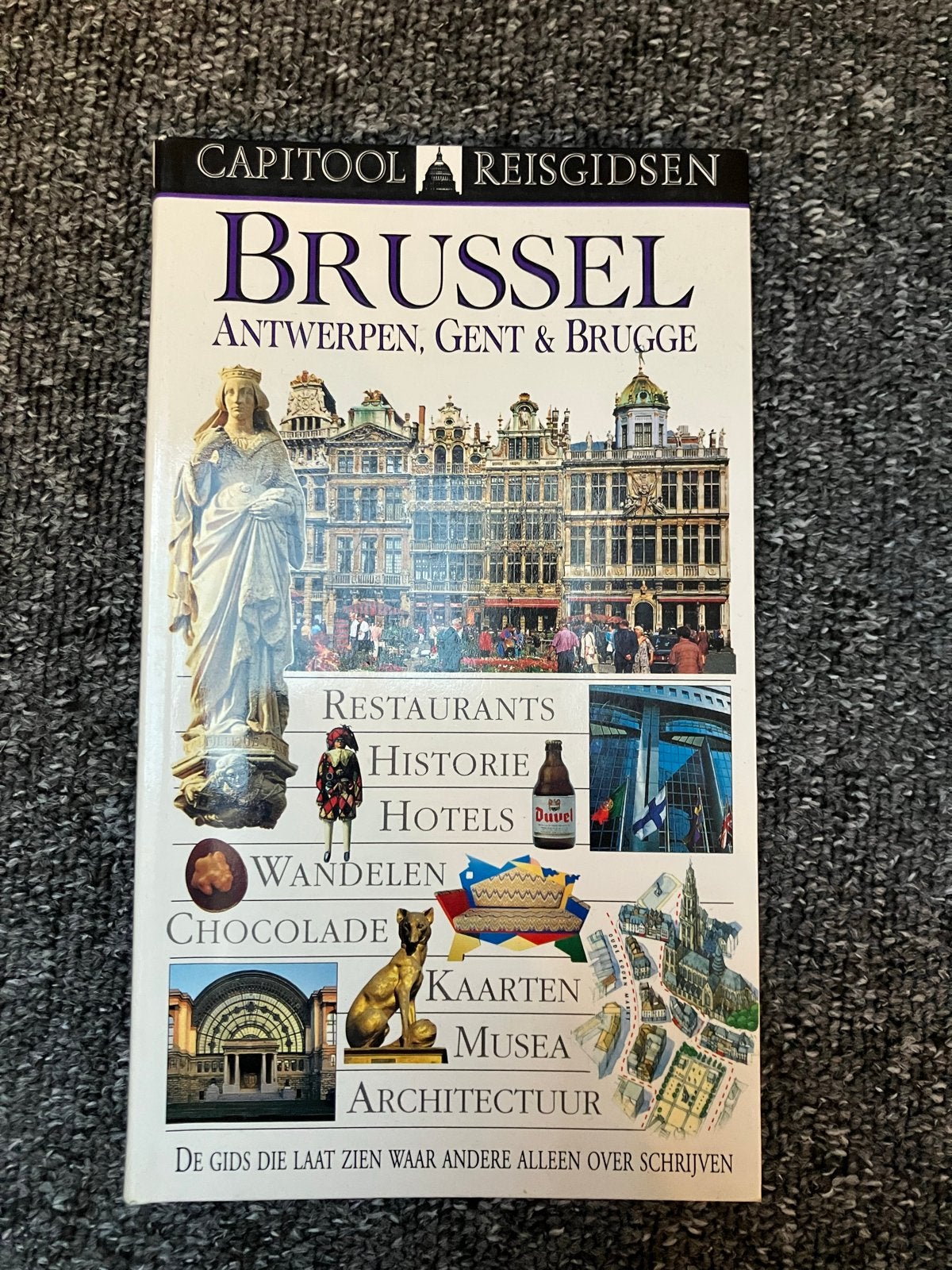 Capitool Reisgids Brussel, Antwerpen, Gent & Brugge, Gelezen, Capitool, Europa, Ophalen of Verzenden