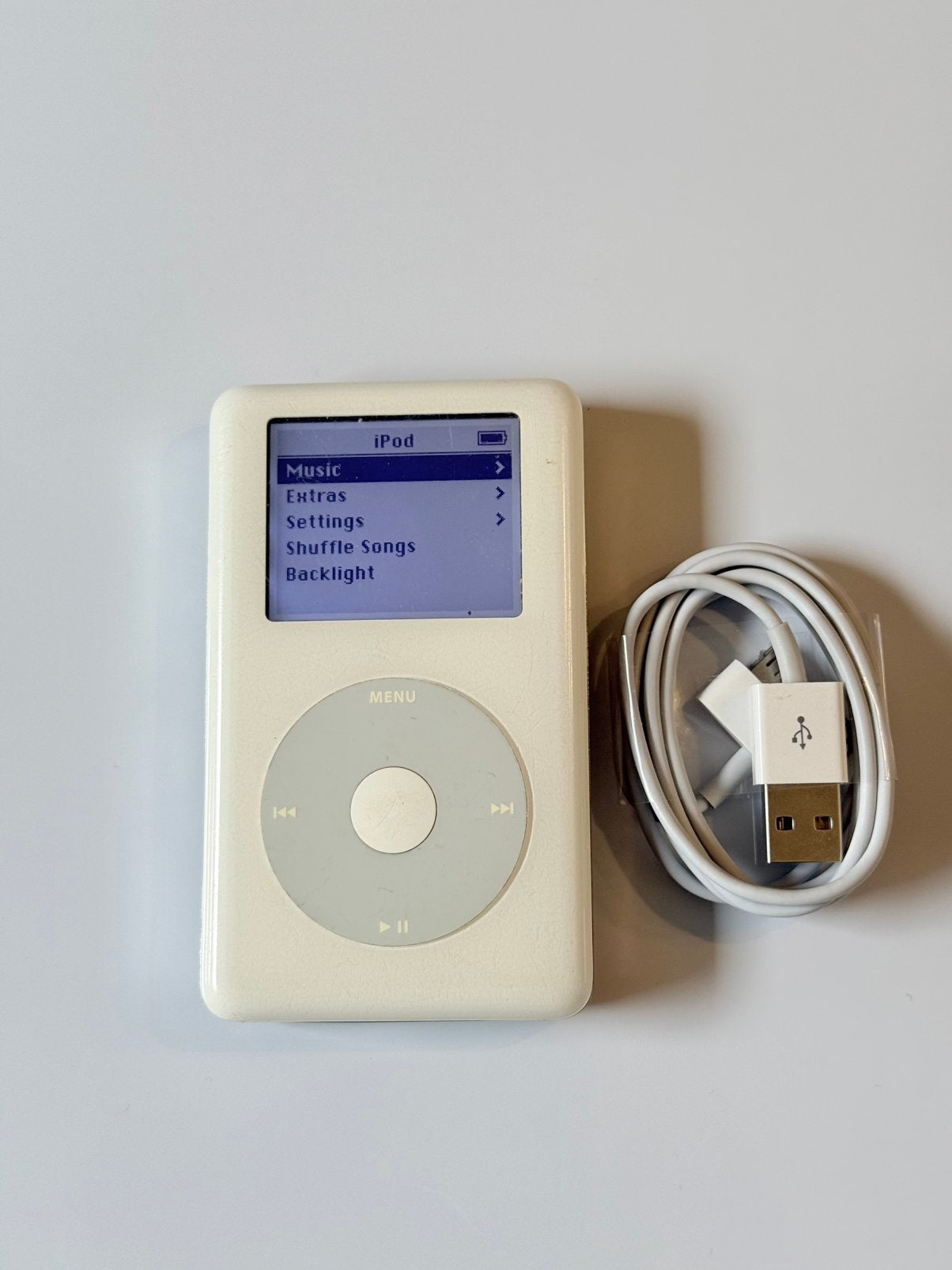Apple iPod Classic 4 Mono HP Invent 40GB, 40 GB en meer, Gebruikt, Ophalen of Verzenden, Overige kleuren