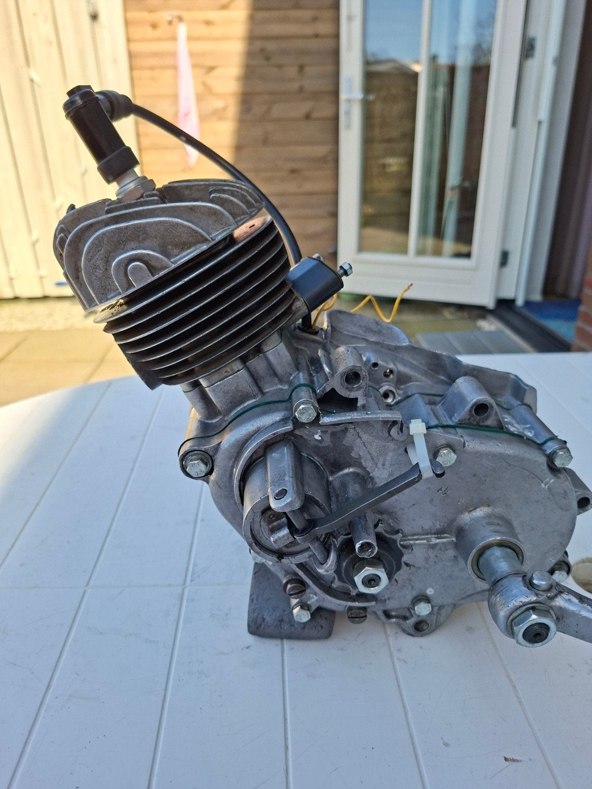 NSU DRIE VERSNELLING BLOKJE, Fietsen en Brommers, Brommeronderdelen | Oldtimers, Ophalen of Verzenden, Blok, Overige merken