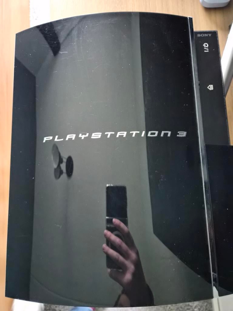 PlayStation 3 (PS3) 60GB Phat backwards compatibel CECHC, Spelcomputers en Games, Spelcomputers | Sony PlayStation 3, Gebruikt