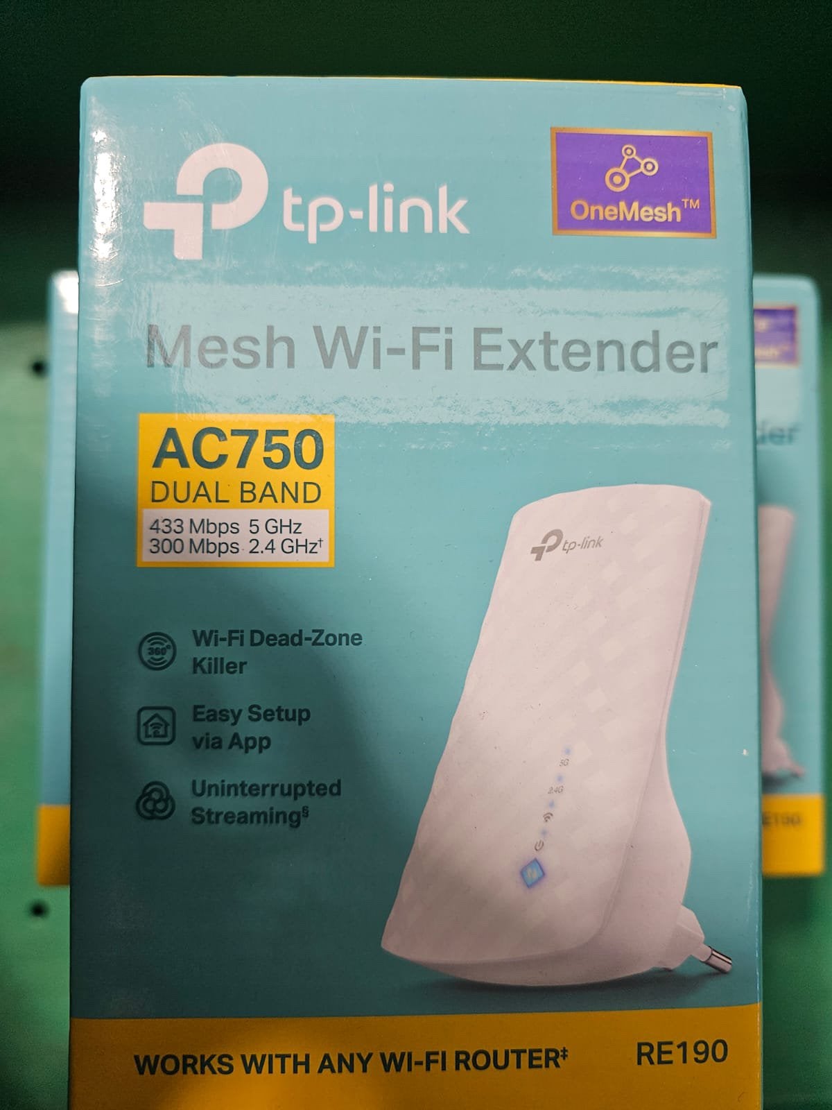 TP-Link RE190 AC750 WiFi Versterker – Dual Band – 3 Stuks, Computers en Software, Ophalen of Verzenden, Nieuw