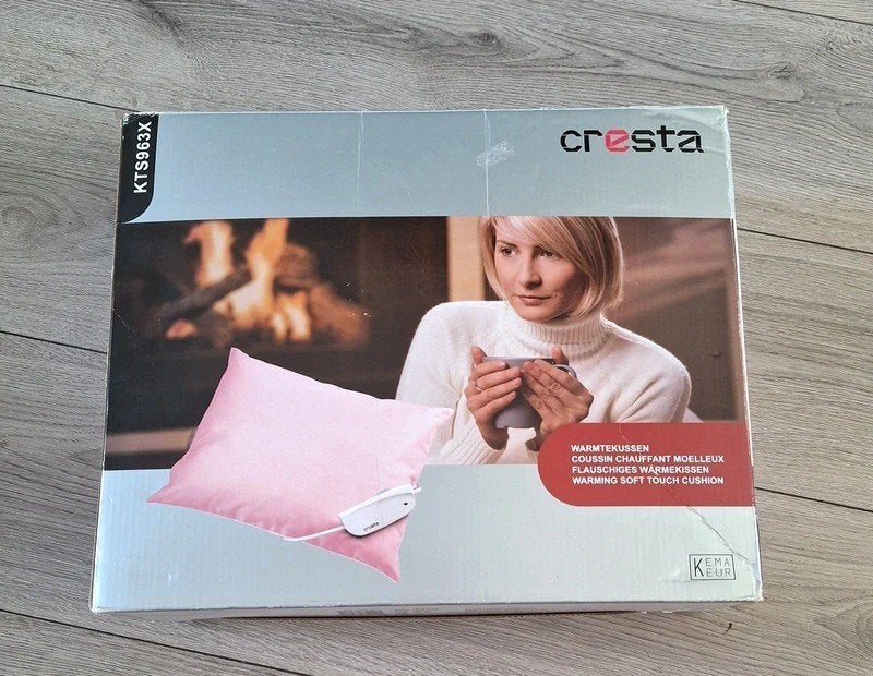 Cresta elektrisch warmtekussen 100W met 4 warmtestanden, Ophalen of Verzenden, Gebruikt, Overige typen