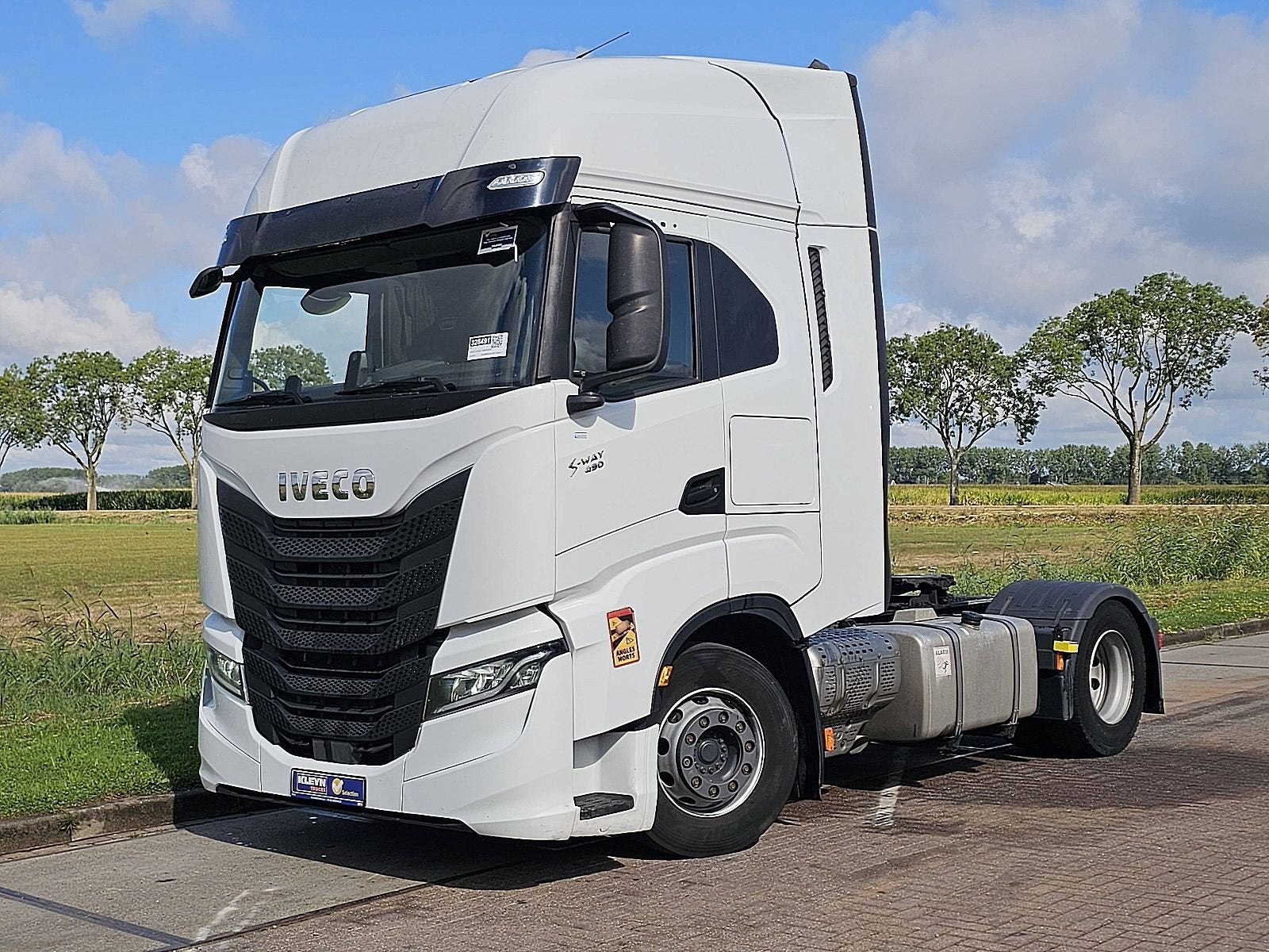 IVECO S-WAY AS440S49, Automaat, Euro 6, Iveco, Wit