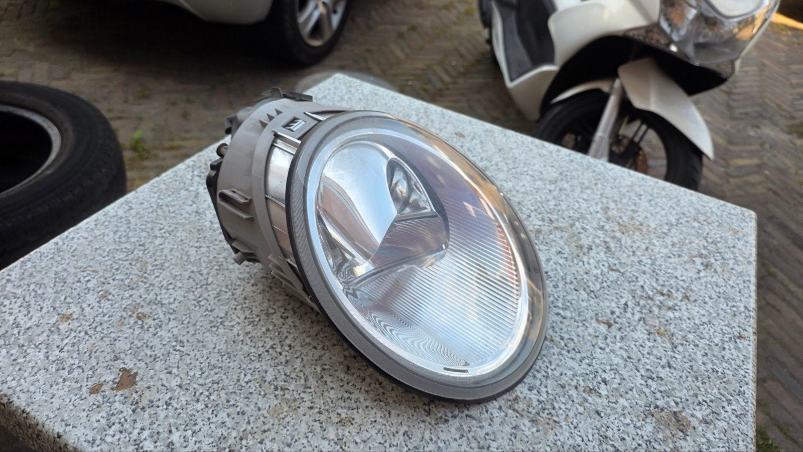 Koplamp Volkswagen Kever (New Beetle) - Rechts, Ophalen, Gebruikt, Volkswagen