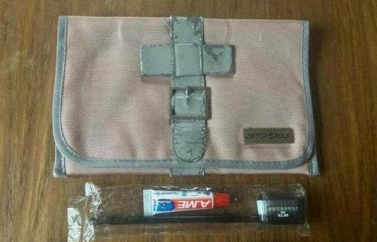 KLM Victor & Rolf 1e klas toilettas, Ophalen of Verzenden, Gebruikt, Overige typen