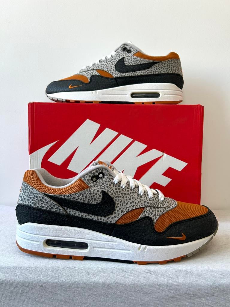 Nike Air Max 1 Size? What The Safari (EU 44,5), Overige kleuren, Nike, Ophalen of Verzenden, Sneakers of Gympen
