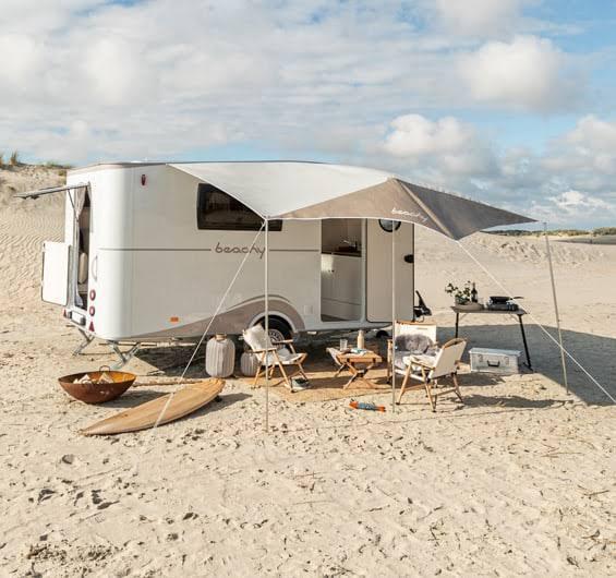 Beachy 420 caravan 2022. Bijna niet gebruikt., Ophalen, Zo goed als nieuw