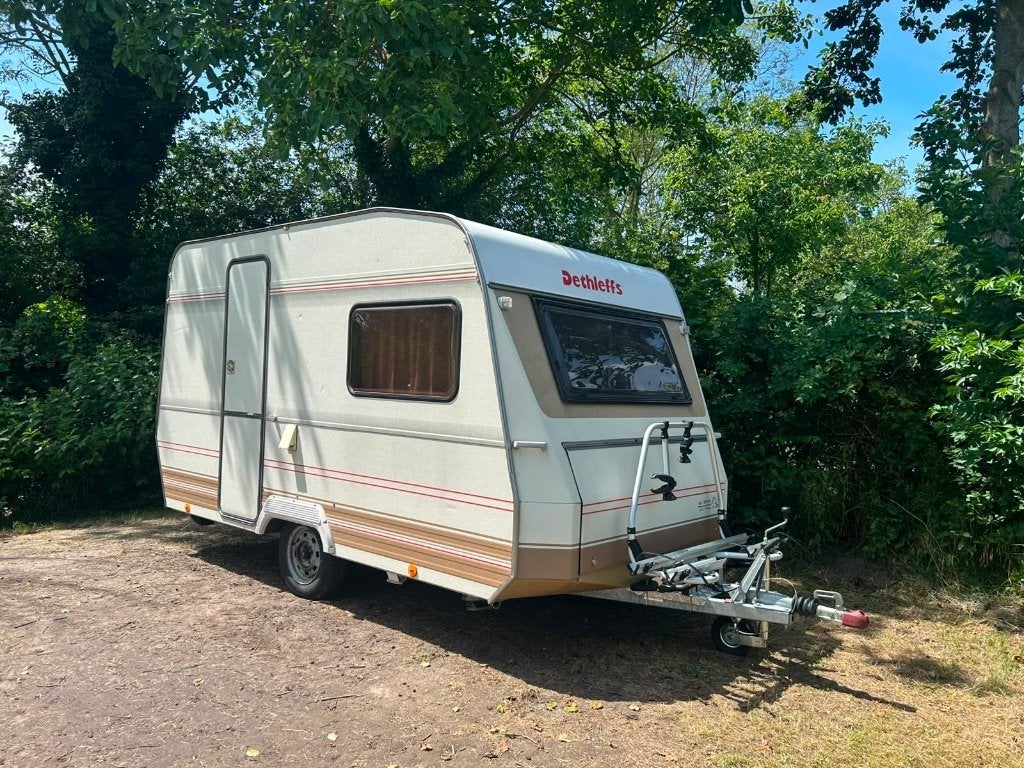 Te koop Dethleffs caravan RD2, Tot en met 2, Kleine zit, Particulier, Luifel
