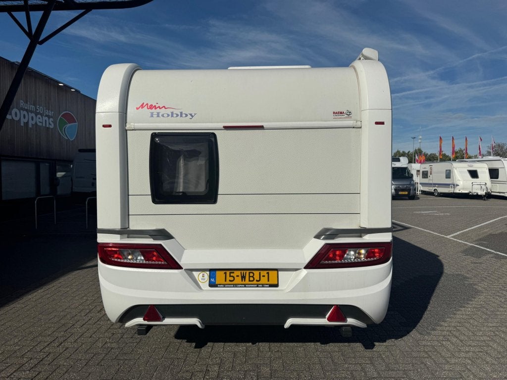 Hobby De Luxe 400 SFE 2021 Mover,E&P,Luifel!!!, Bedrijf, Treinzit, 4 tot 5 meter, 1000 - 1250 kg