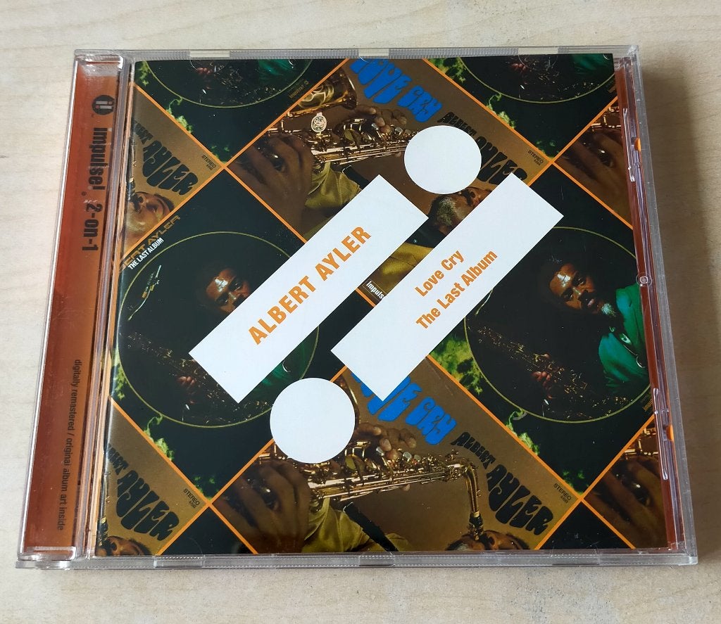 Albert Ayler - Love Cry / The Last Album CD 2011, Ophalen of Verzenden, Gebruikt, Jazz, Album